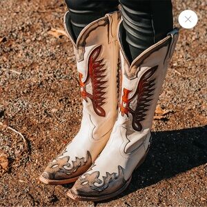 Freebird Willie boots in Pewter/Cognac Multi Size 9 New in Box